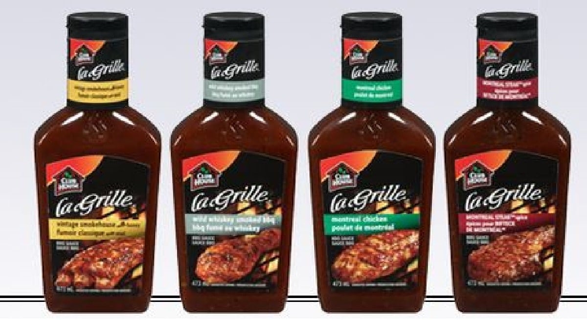 Obtenez des sauces La Grille de Club House GRATUITES !