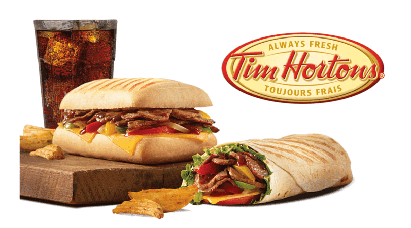 Gratuit : Obtenez un Wrap ou Panini chez Tim Hortons !