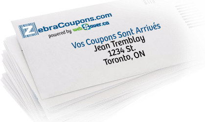 Nouveau :Enveloppe de 49 coupons rabais OFFERTE !